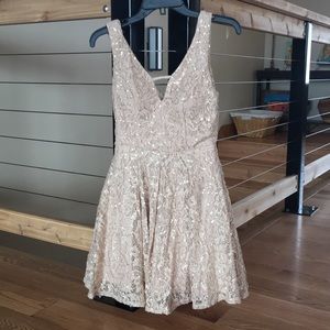 Cute + flirty party, cocktail dress.